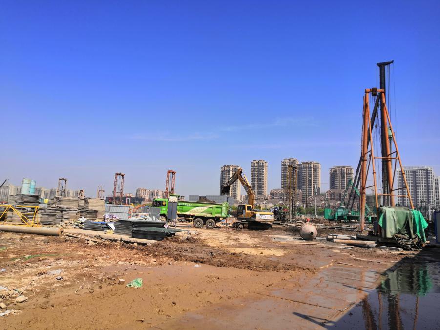安慶東部新城甦寧廣場項目基坑支護工程